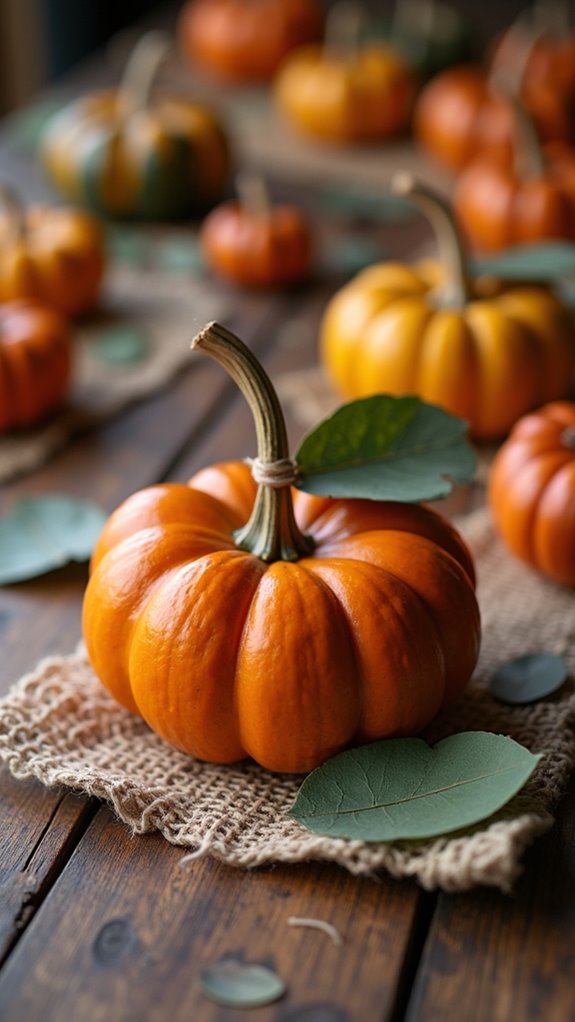 charming autumn table decor