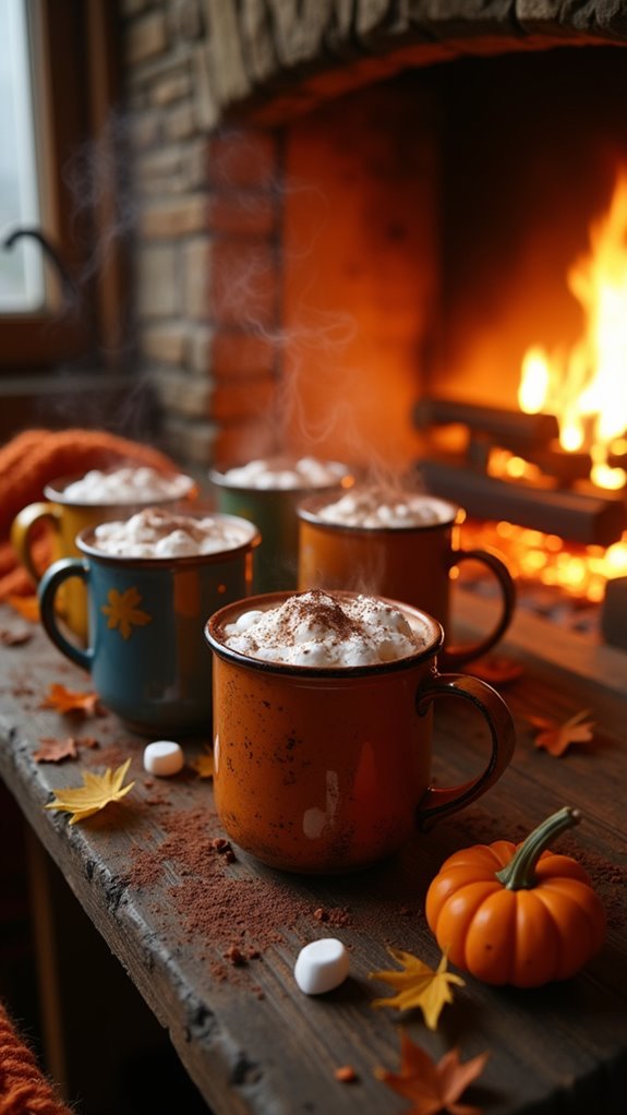 charming mismatched mug collection