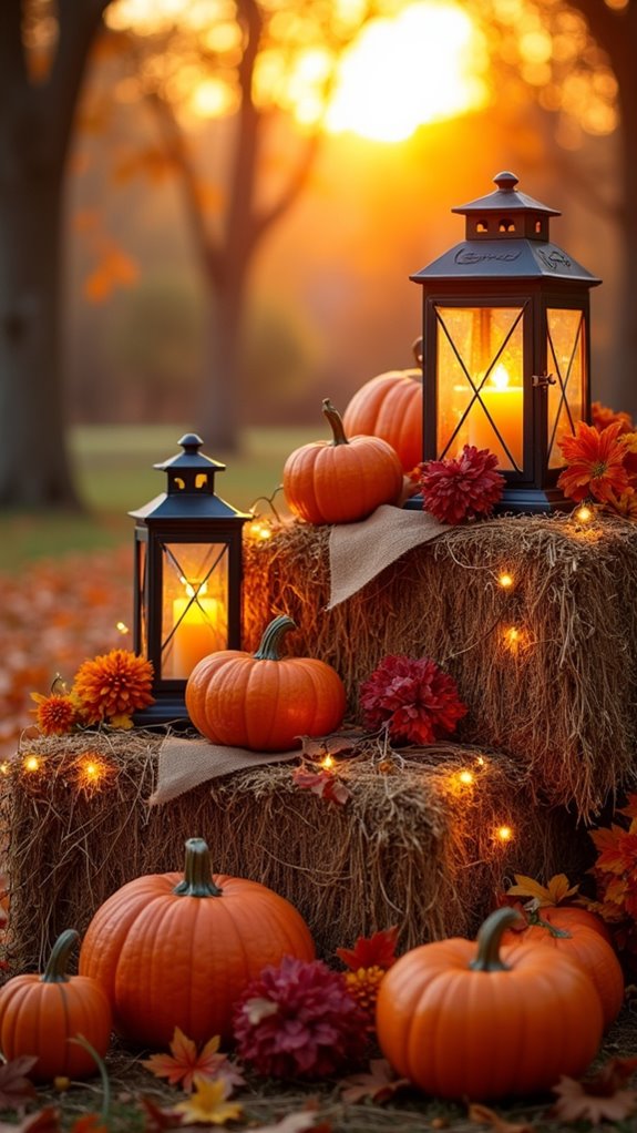 charming rustic halloween decorations