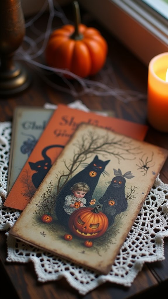 charming vintage halloween postcards