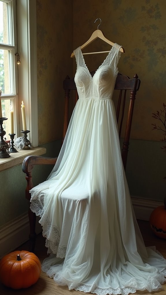 classic ethereal ghost gown