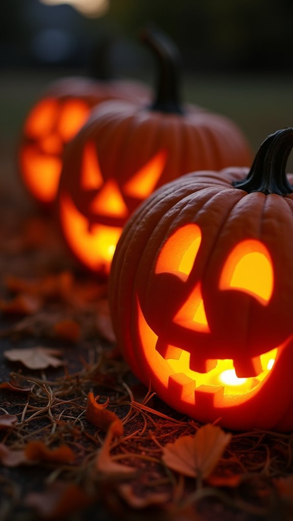 classic pumpkin carving design