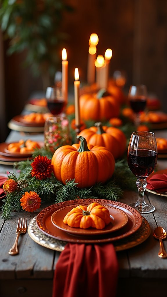cozy autumn dining experience