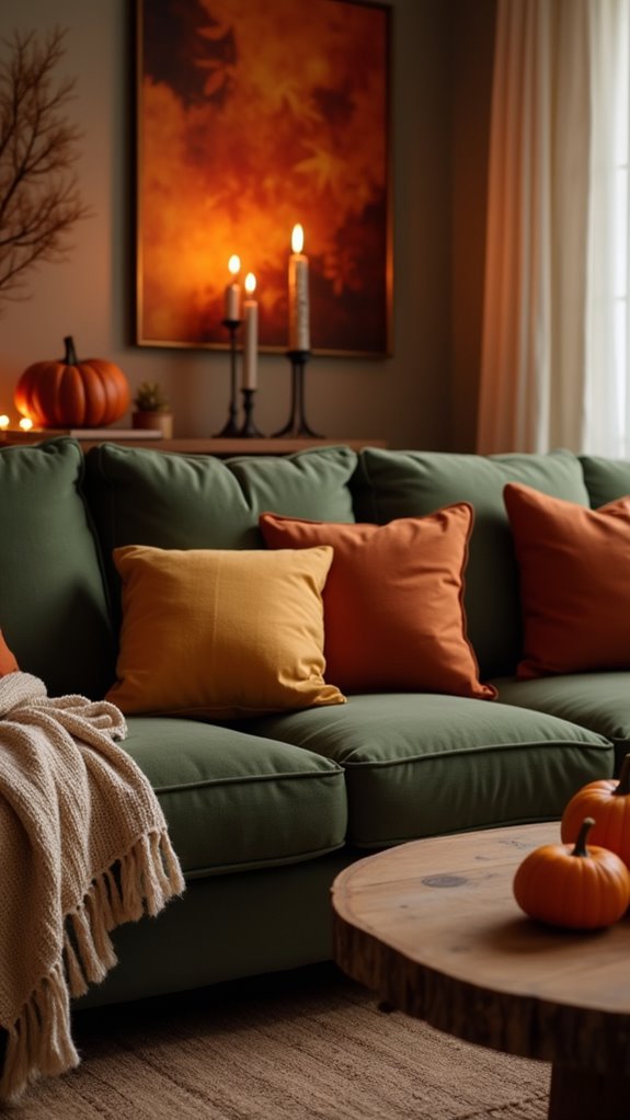 cozy earthy autumn ambiance