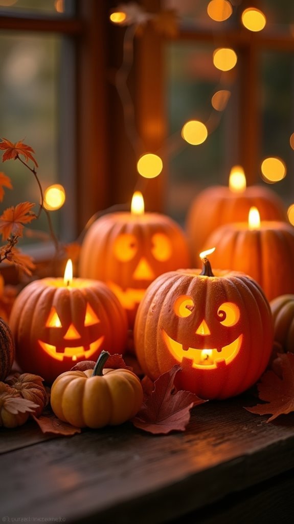 cozy fall ambiance candles