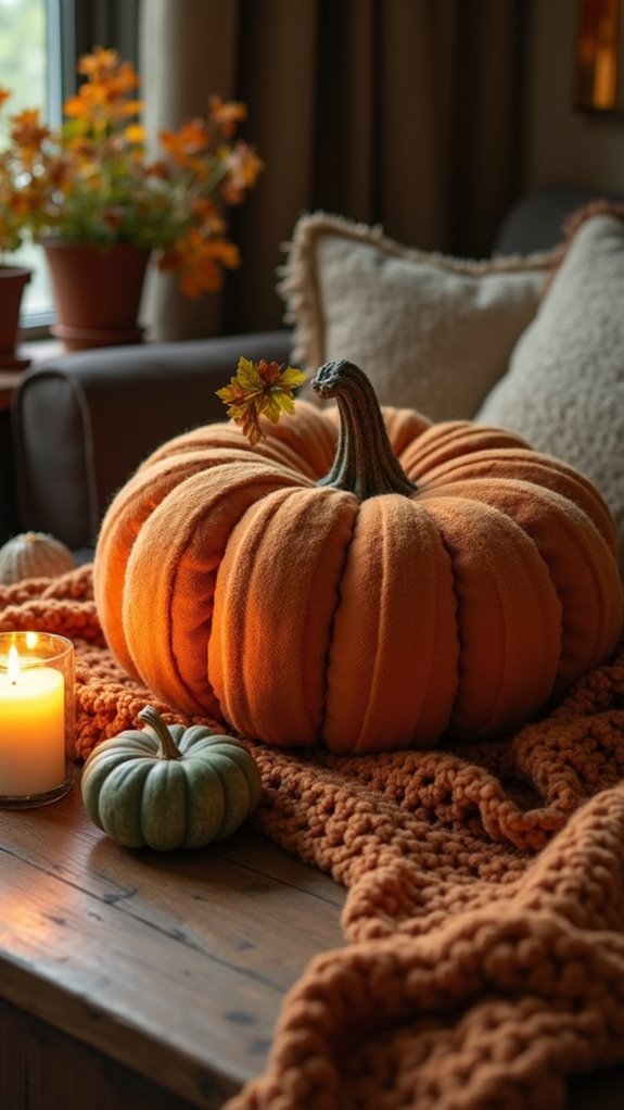 cozy fall decor accents