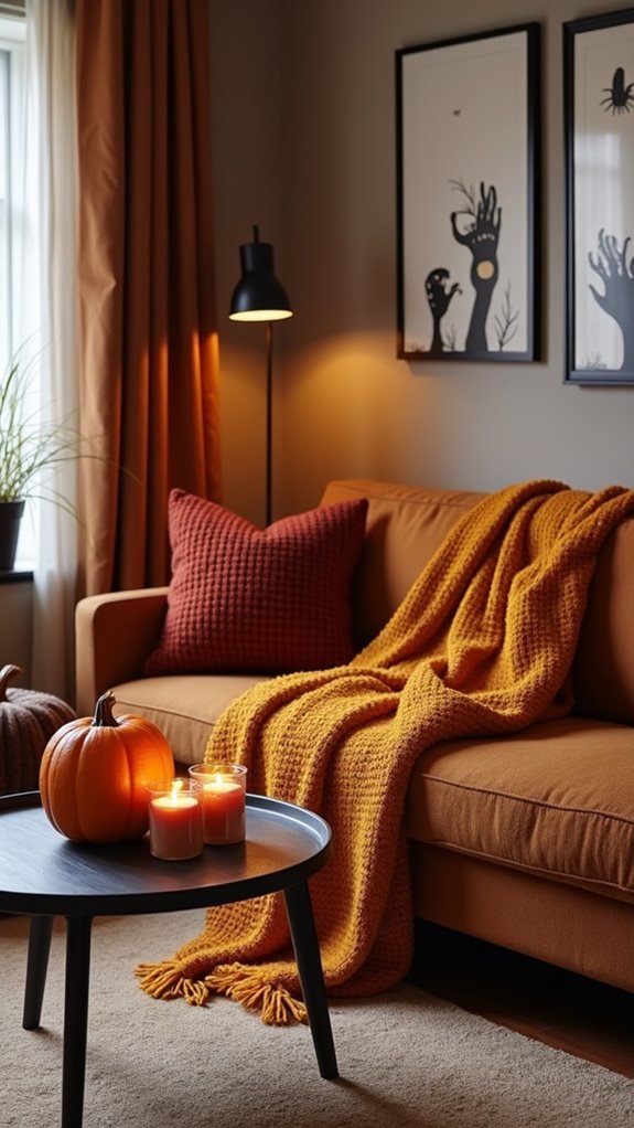 cozy fall knit blankets