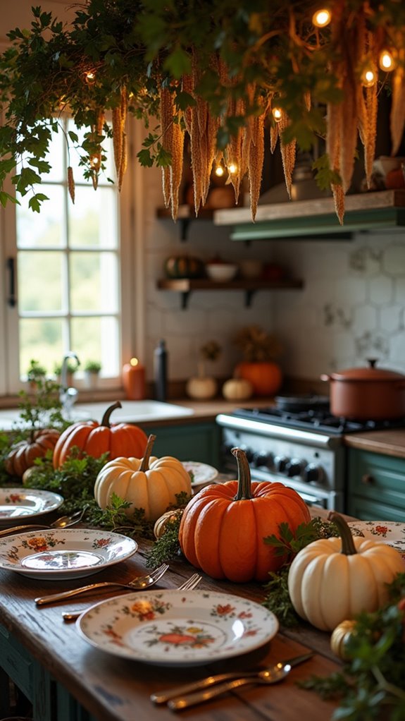 cozy rustic halloween decor