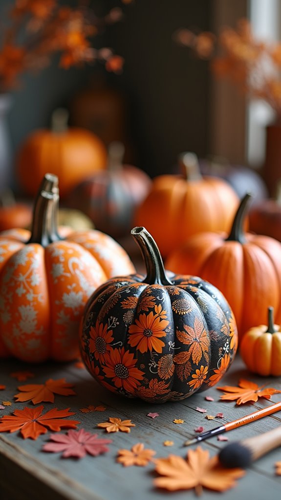 creative autumn pumpkin decor