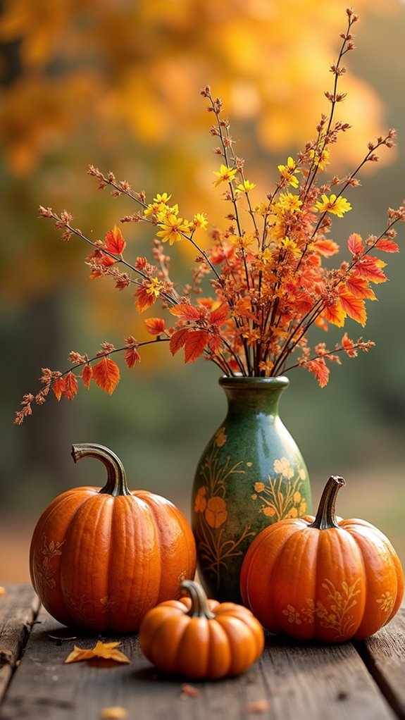 creative autumn pumpkin decor