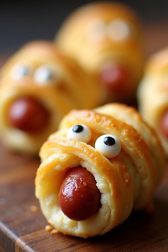 creative halloween hot dogs