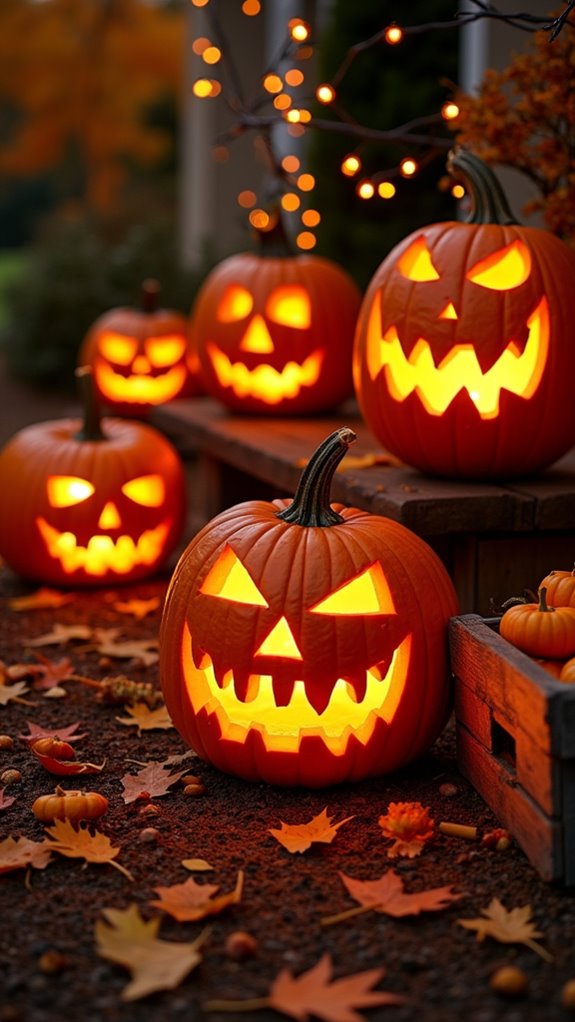 creative spooky pumpkin designs