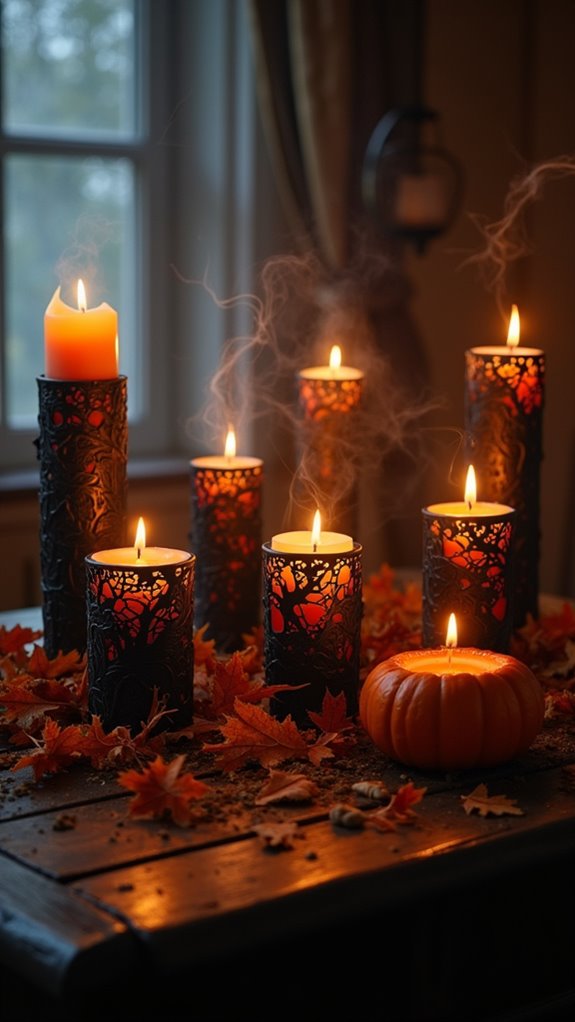 creepy candle decor ideas