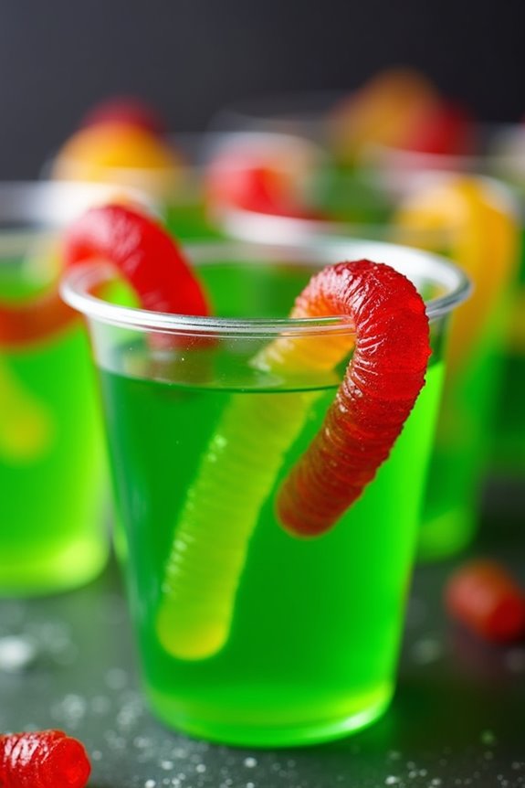 creepy crawly alcohol shots