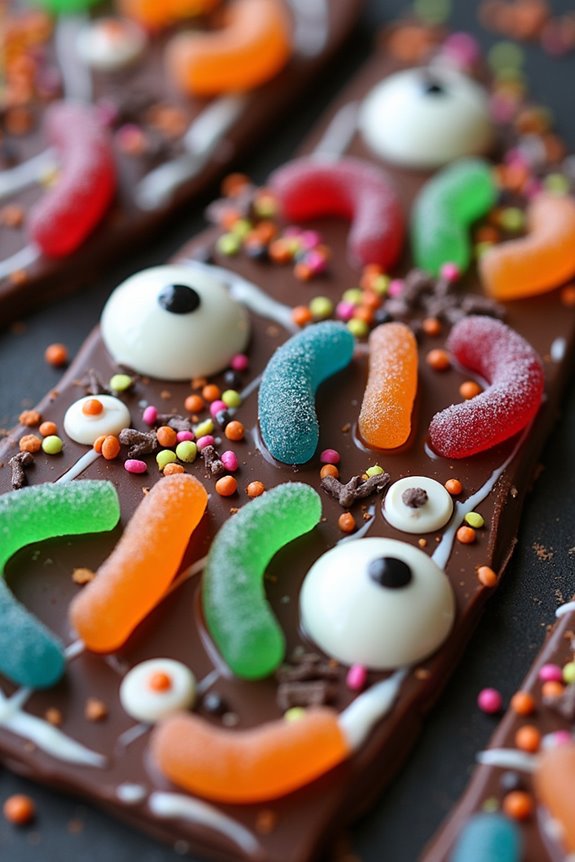 creepy crawly chocolate treat
