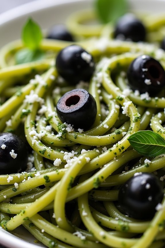creepy crawly pasta delight
