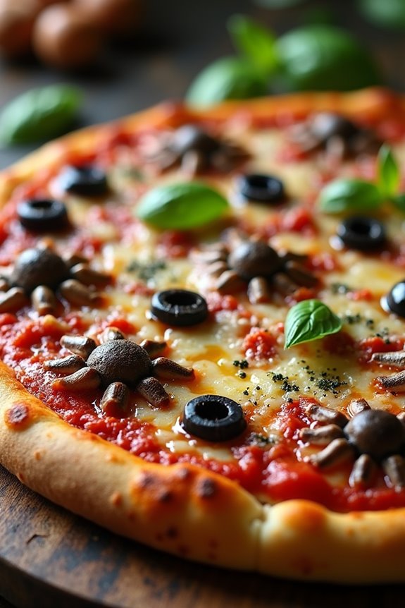 creepy crawly pizza delight