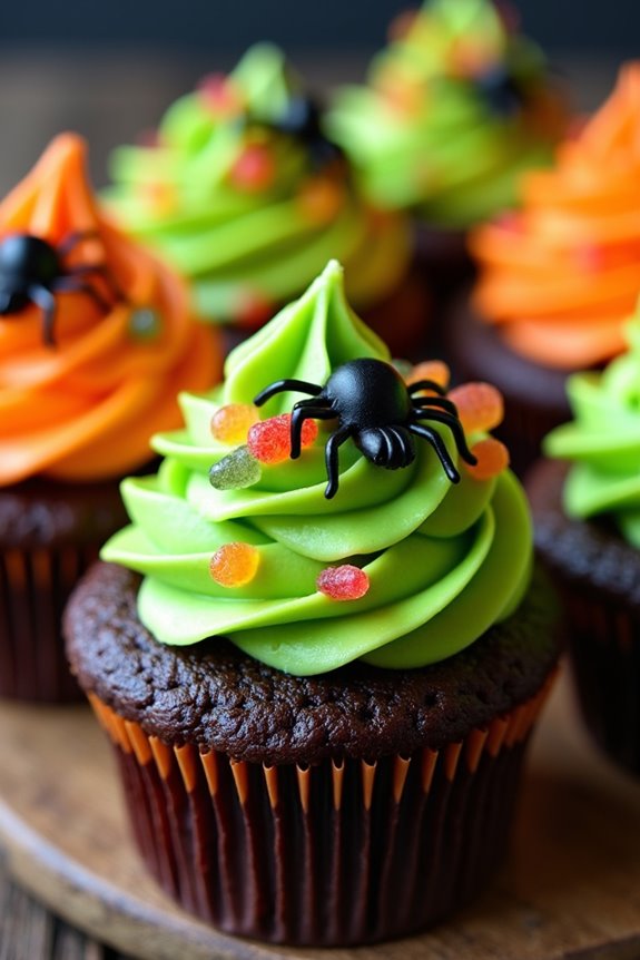 creepy halloween cupcake recipe