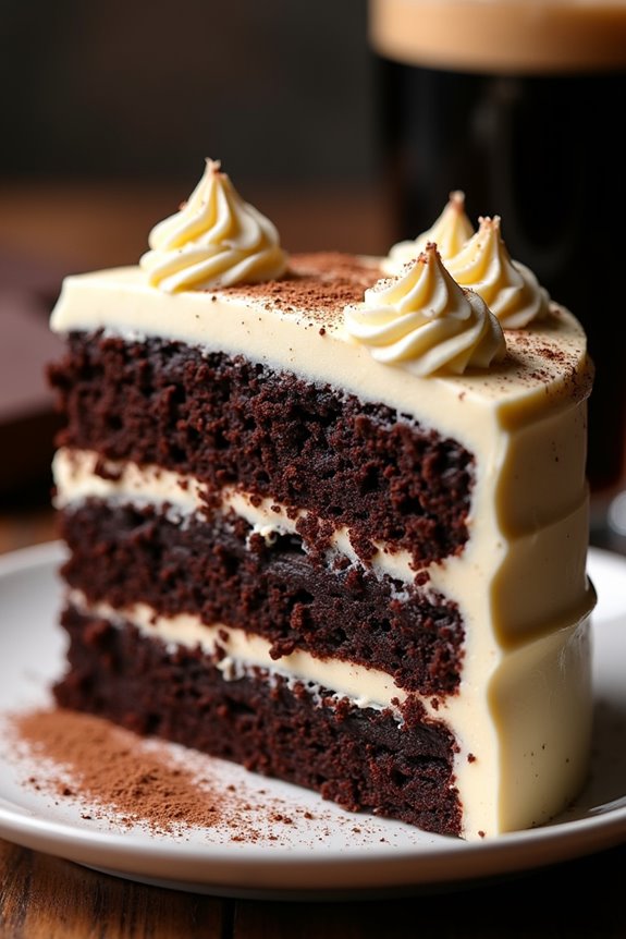 decadent chocolate stout cake