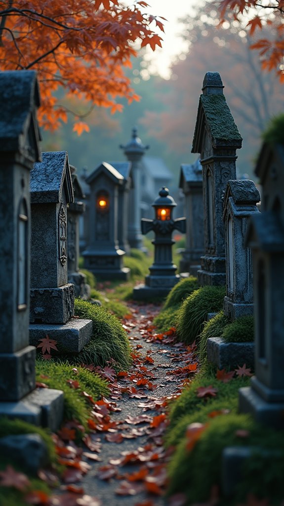 diy spooky grave markers