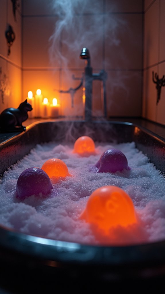 eerie bath bomb magic