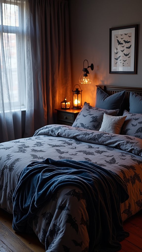eerie cozy halloween retreat