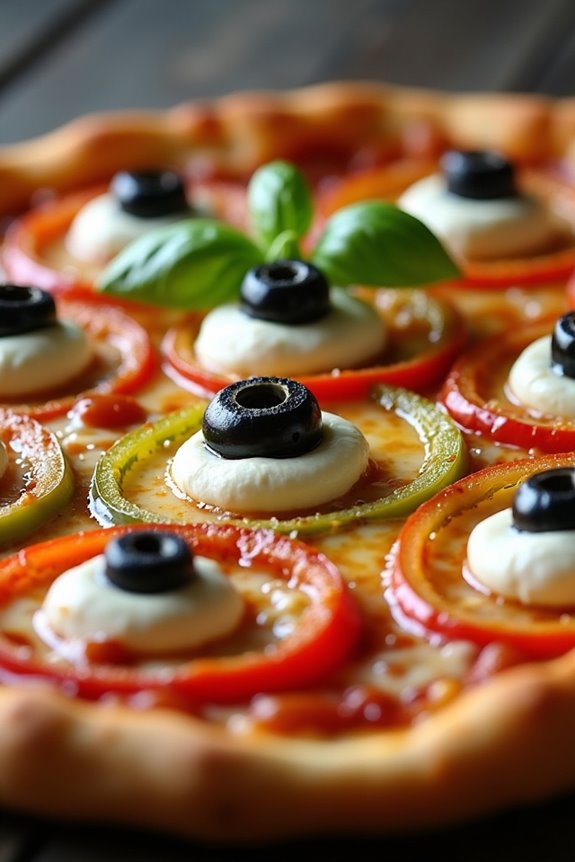 eerie eyeball pizza recipe