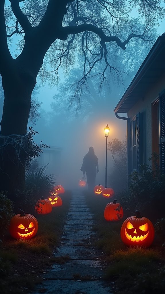 eerie fog creates atmosphere
