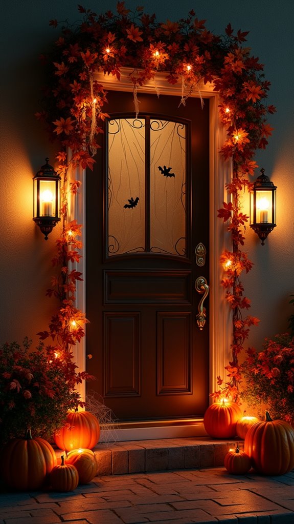 eerie lanterns create ambiance