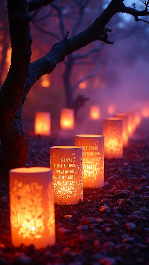 eerie quotes enhance halloween