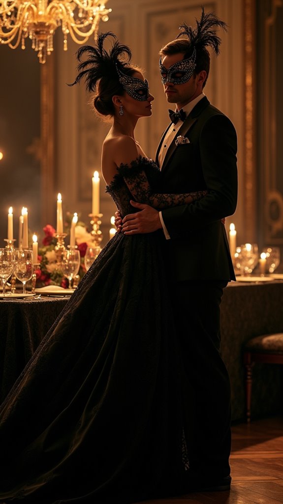 elegant couple halloween costumes