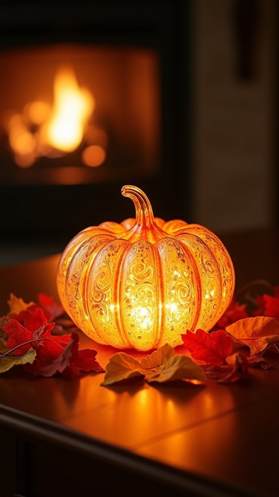 elegant halloween ambiance lights