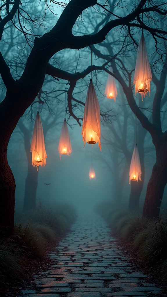 enchanted floating lantern decorations