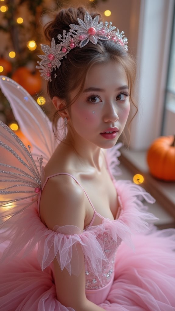 enchanted halloween fairy look