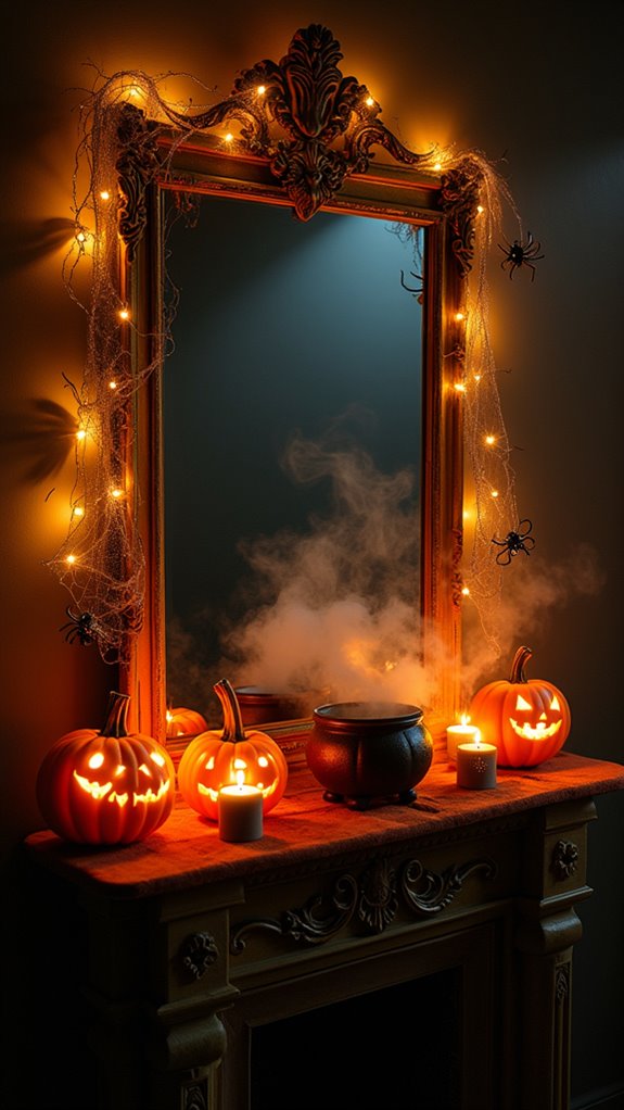 enchanted mirrors create ambiance