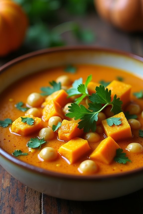 enchanted pumpkin curry delight