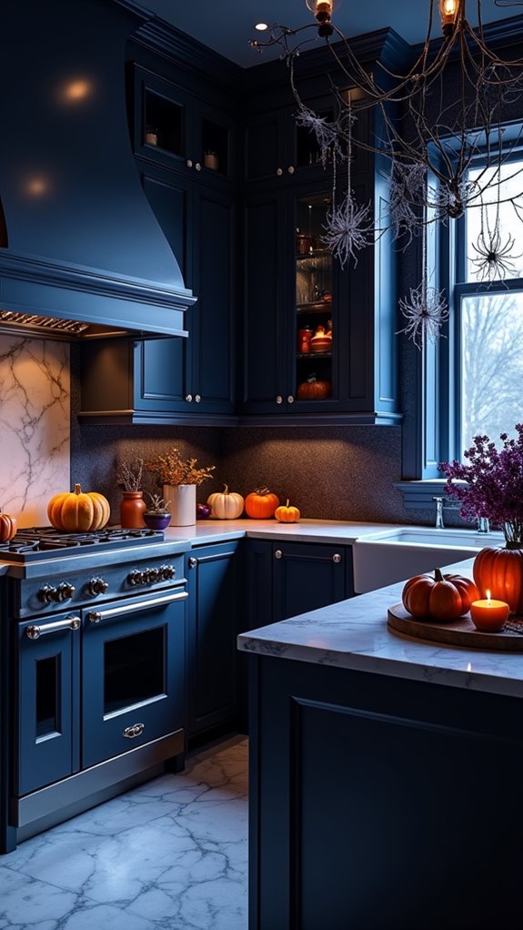 enchanting halloween cooking space