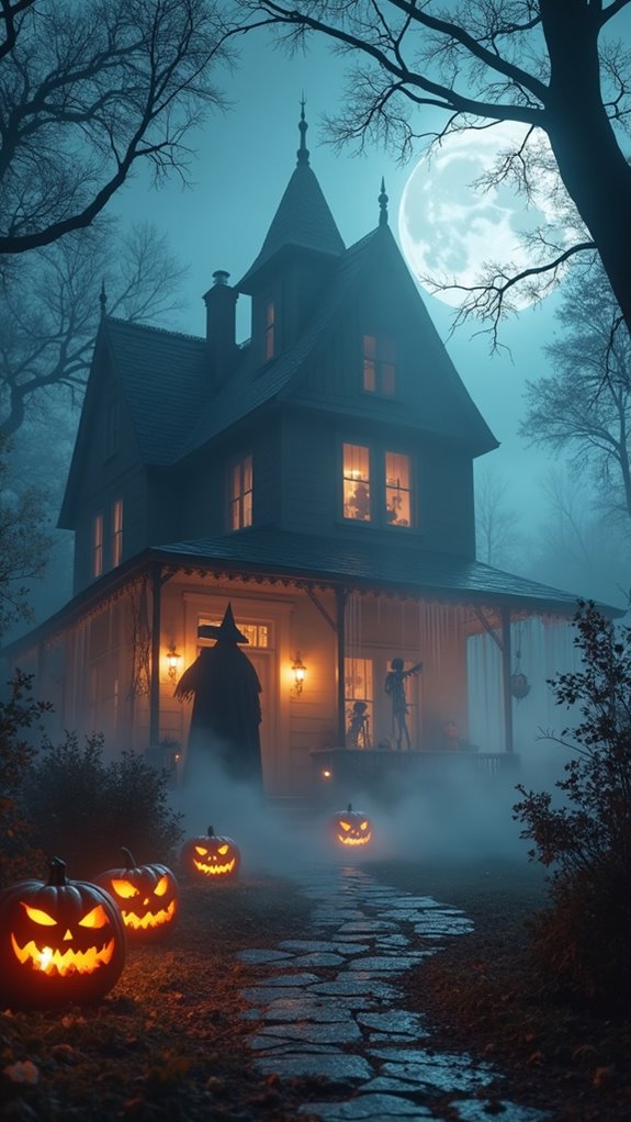enchanting halloween fog ambiance