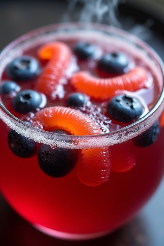 enchanting halloween fruit punch