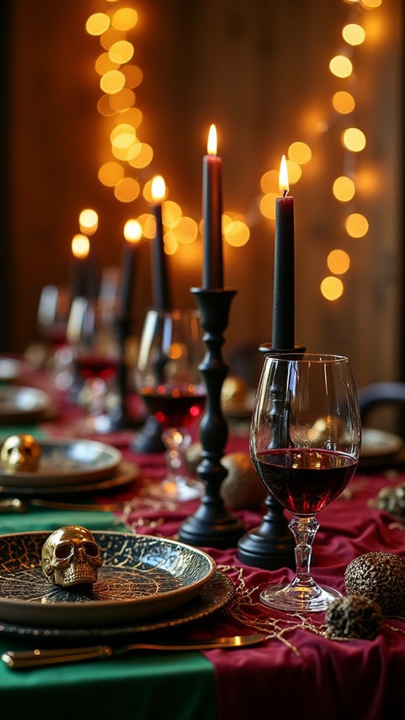 enchanting halloween lighting ambiance