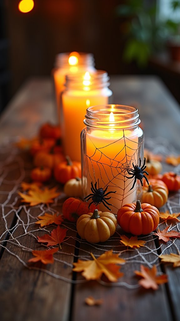 enchanting spooky table decor