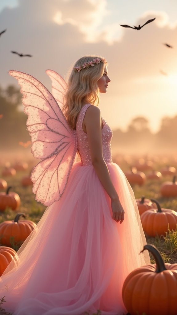 ethereal pink angel costume