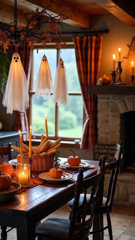 farmhouse ghost decorations charm