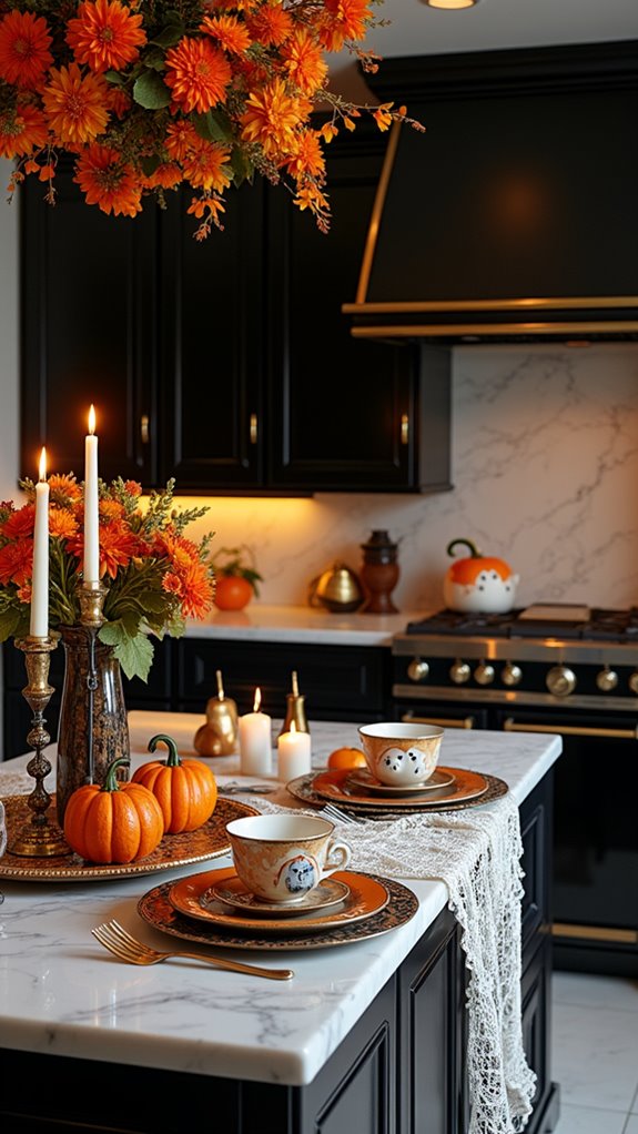 festive halloween tableware delights