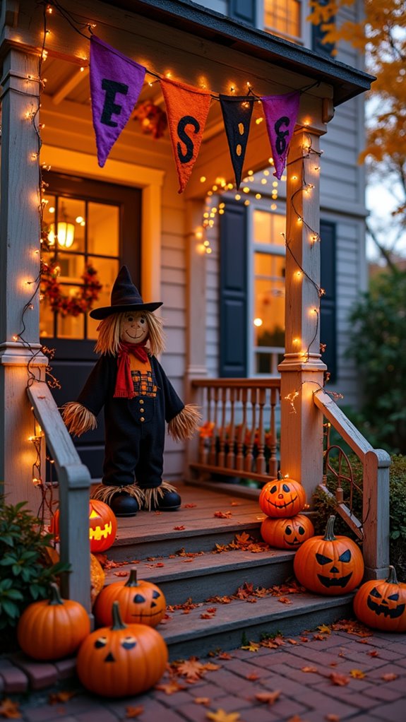 festive trick or treat banners