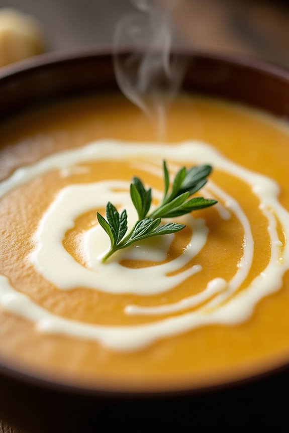 garlic soup for halloween