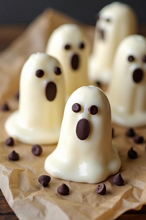 ghostly banana pops recipe
