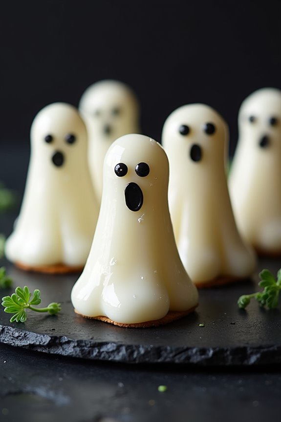 ghostly cheese sticks recipe