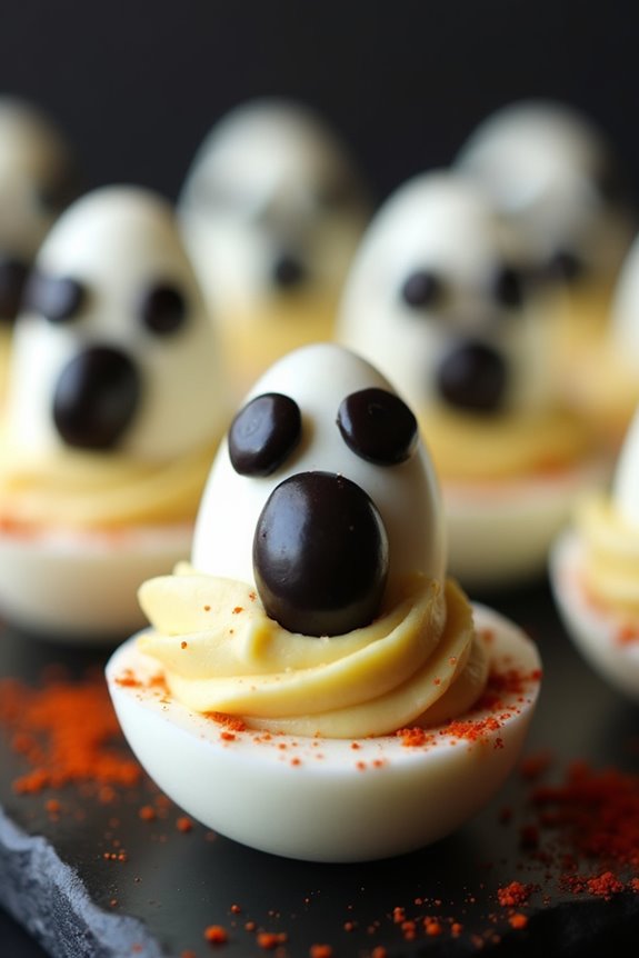 ghostly deviled eggs recipe