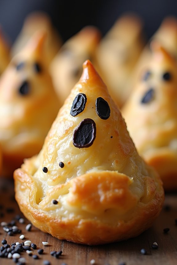 ghostly gouda halloween snacks